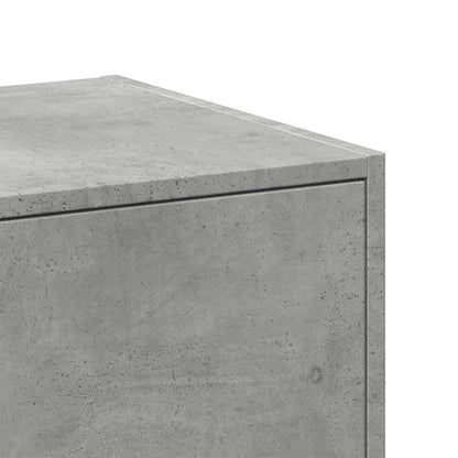Armadietto da Farmacia Grigio Cemento 30x41x118 cm Truciolato | homemem39