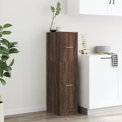 Armadietto da Farmacia Rovere Marrone 30x41x118 cm Truciolato | homemem39