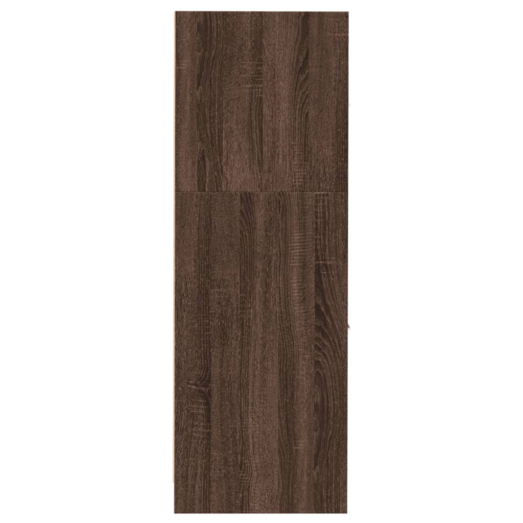 Armadietto da Farmacia Rovere Marrone 30x41x118 cm Truciolato | homemem39