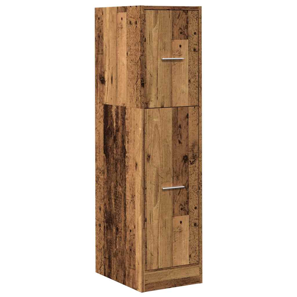 Armadietto da Farmacia Legno Vecchio 30x41x118 cm in Truciolato | homemem39