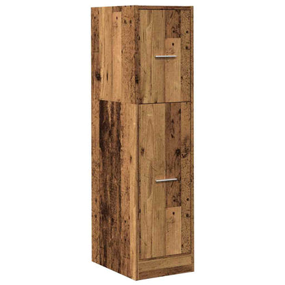 Armadietto da Farmacia Legno Vecchio 30x41x118 cm in Truciolato | homemem39