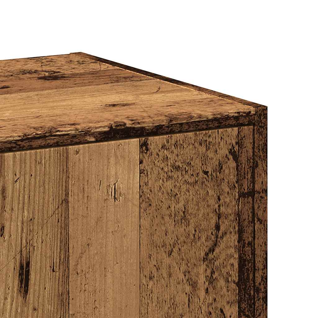 Armadietto da Farmacia Legno Vecchio 30x41x118 cm in Truciolato | homemem39