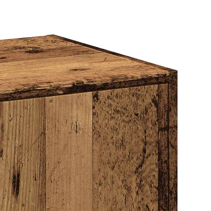 Armadietto da Farmacia Legno Vecchio 30x41x118 cm in Truciolato | homemem39