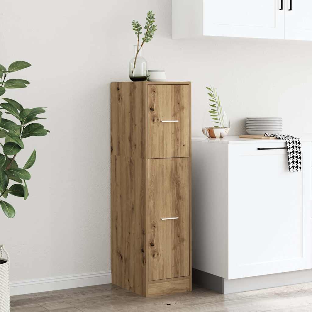 Armadietto da Farmacia Rovere 30x41x118 cm in Truciolato | homemem39