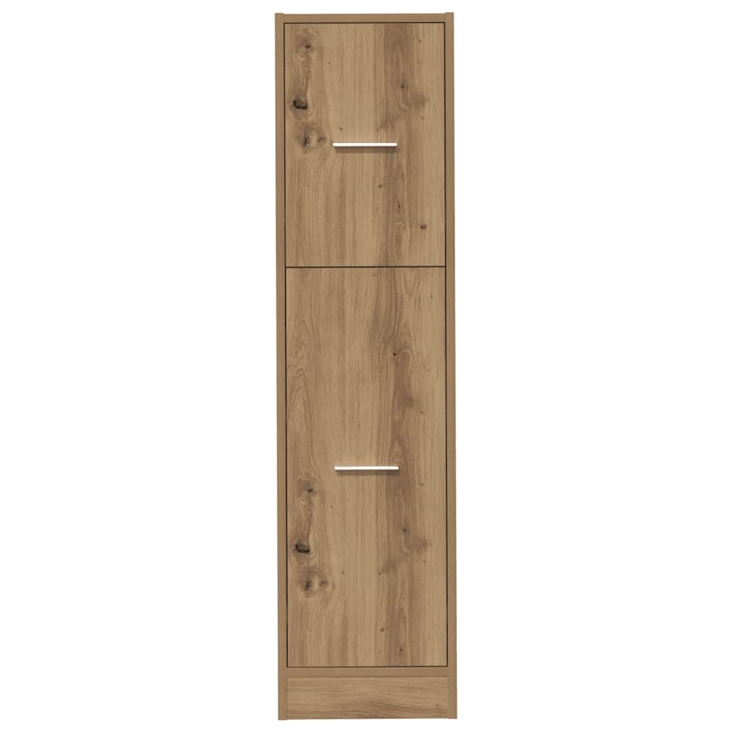 Armadietto da Farmacia Rovere 30x41x118 cm in Truciolato | homemem39