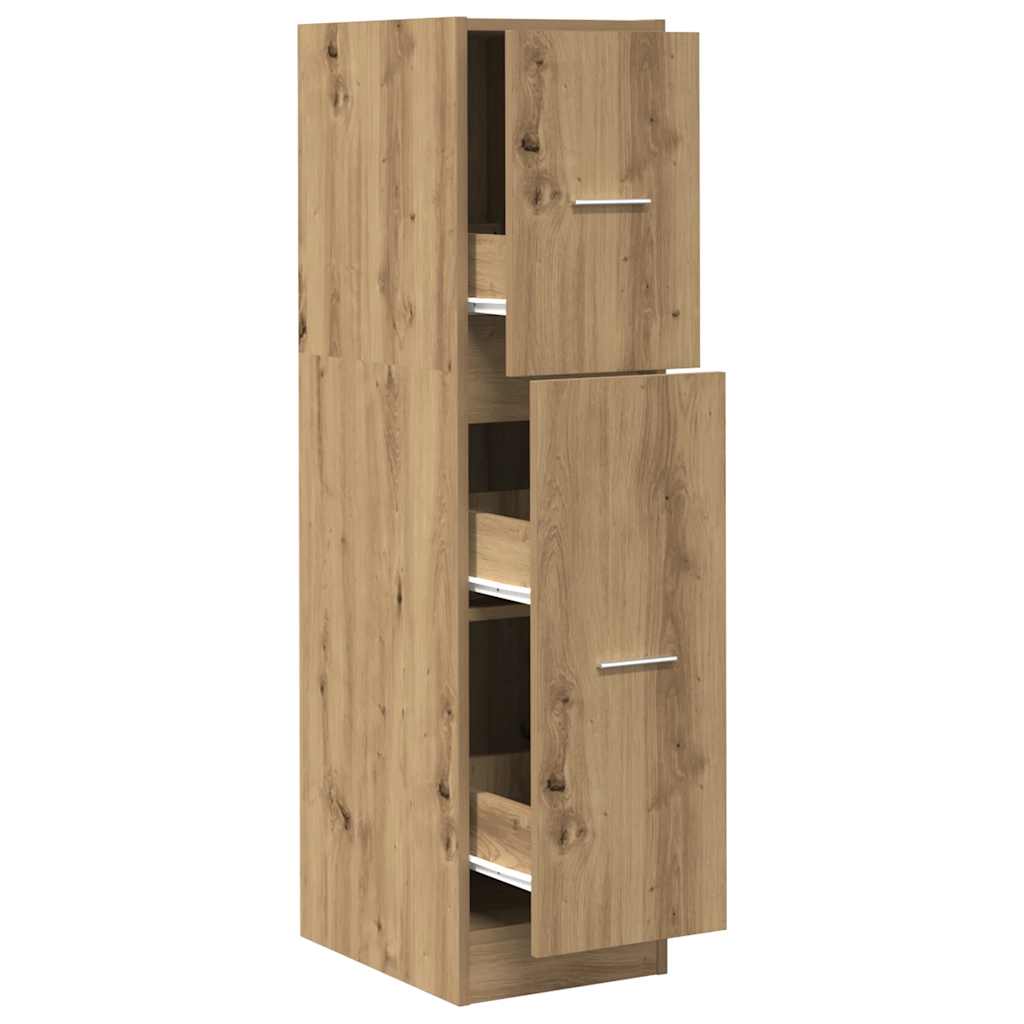 Armadietto da Farmacia Rovere 30x41x118 cm in Truciolato | homemem39