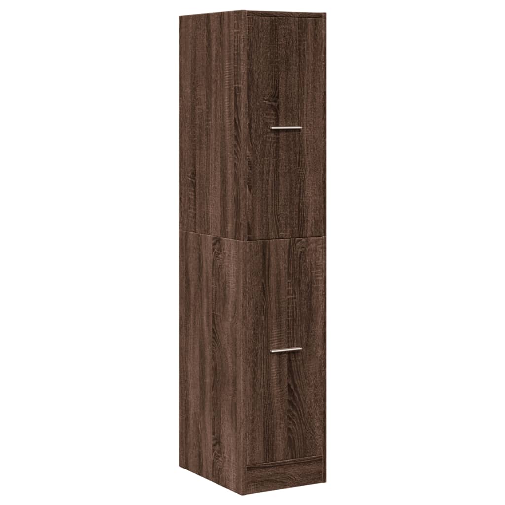 Armadietto da Farmacia Rovere Marrone 30x41x144,5 cm Truciolato | homemem39