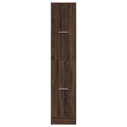 Armadietto da Farmacia Rovere Marrone 30x41x144,5 cm Truciolato | homemem39