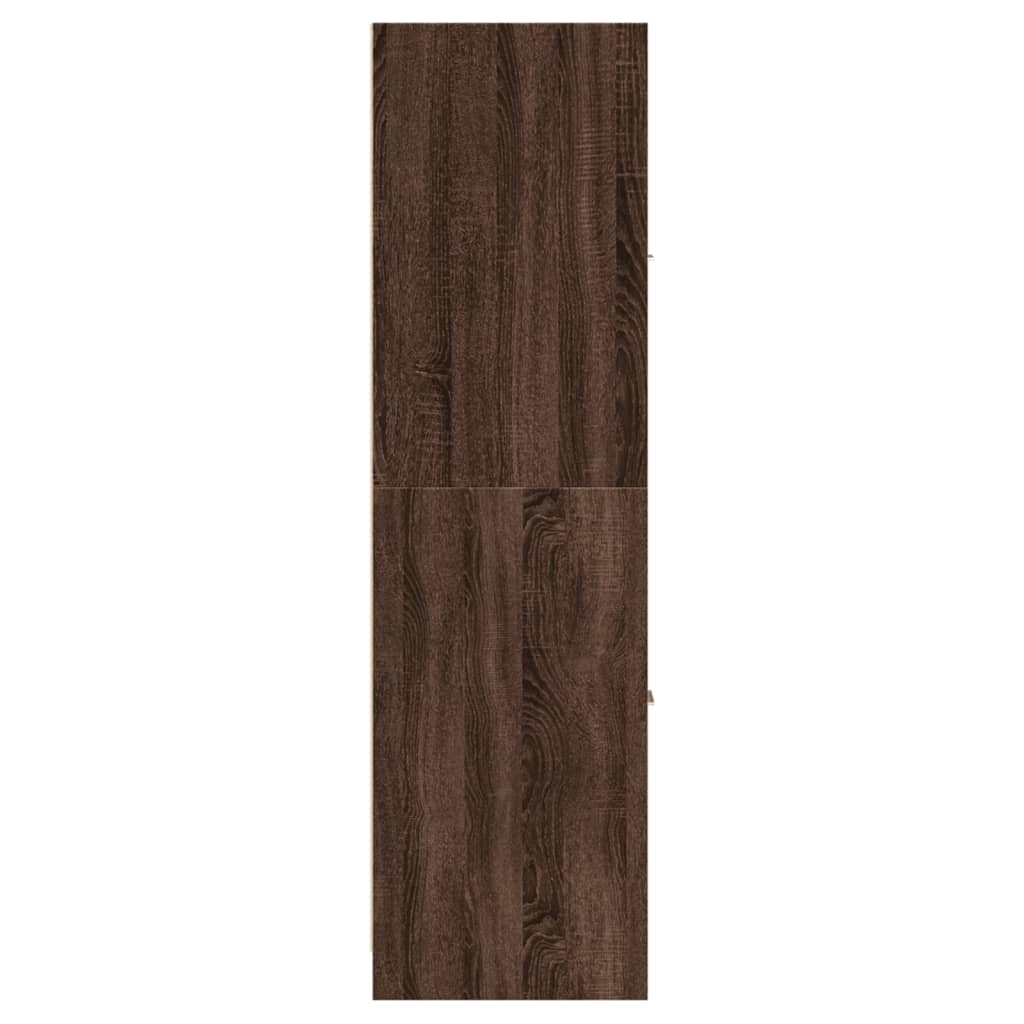 Armadietto da Farmacia Rovere Marrone 30x41x144,5 cm Truciolato | homemem39