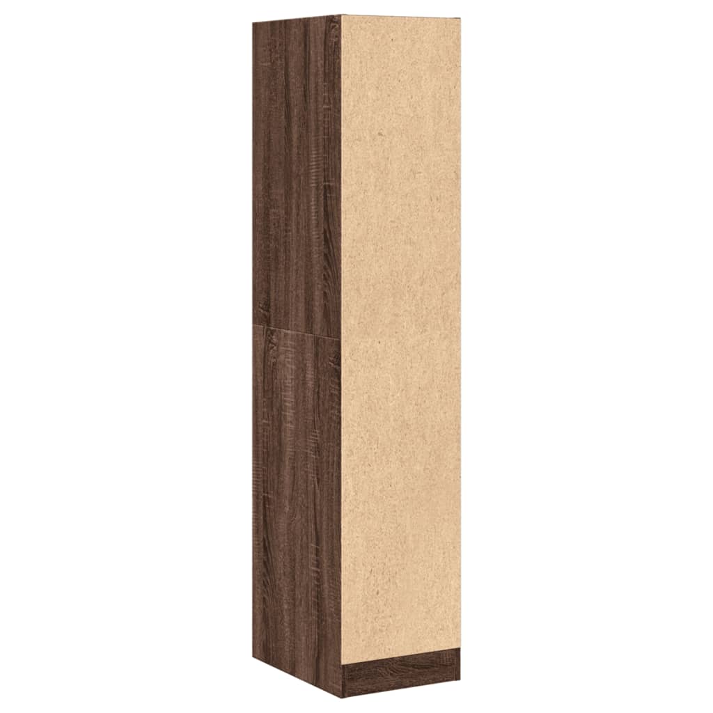 Armadietto da Farmacia Rovere Marrone 30x41x144,5 cm Truciolato | homemem39