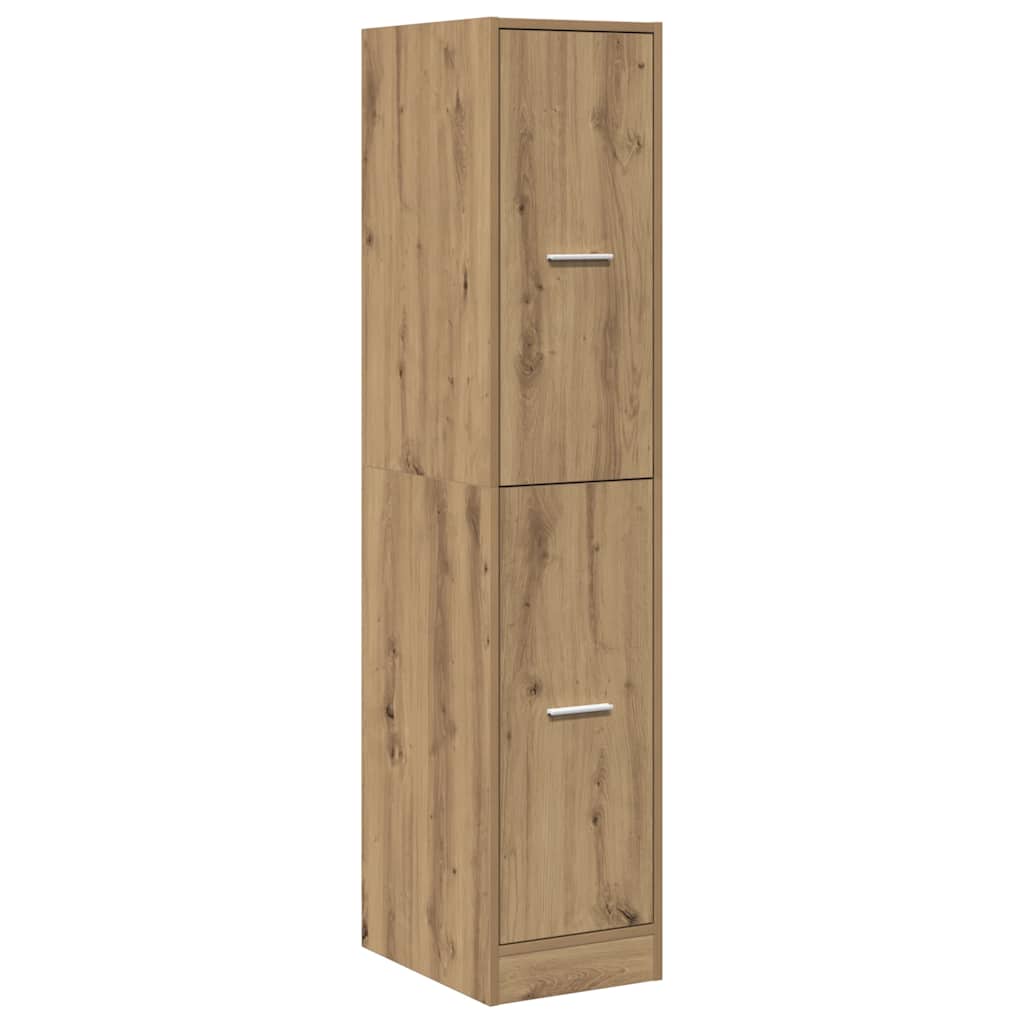 Mobiletto da Farmacia Artigianale Rovere 30x41x144,5 cm