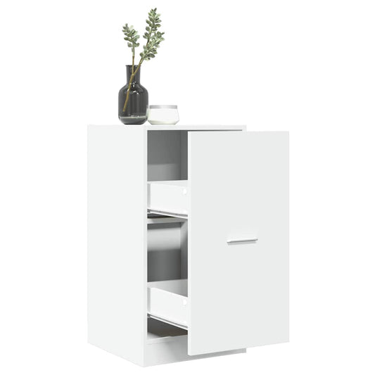 Armadietto da Farmacia Bianco 40x41x77,5 cm in Truciolato | homemem39