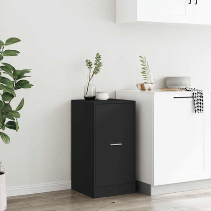 Armadietto da Farmacia Nero 40x41x77,5 cm in Truciolato | homemem39
