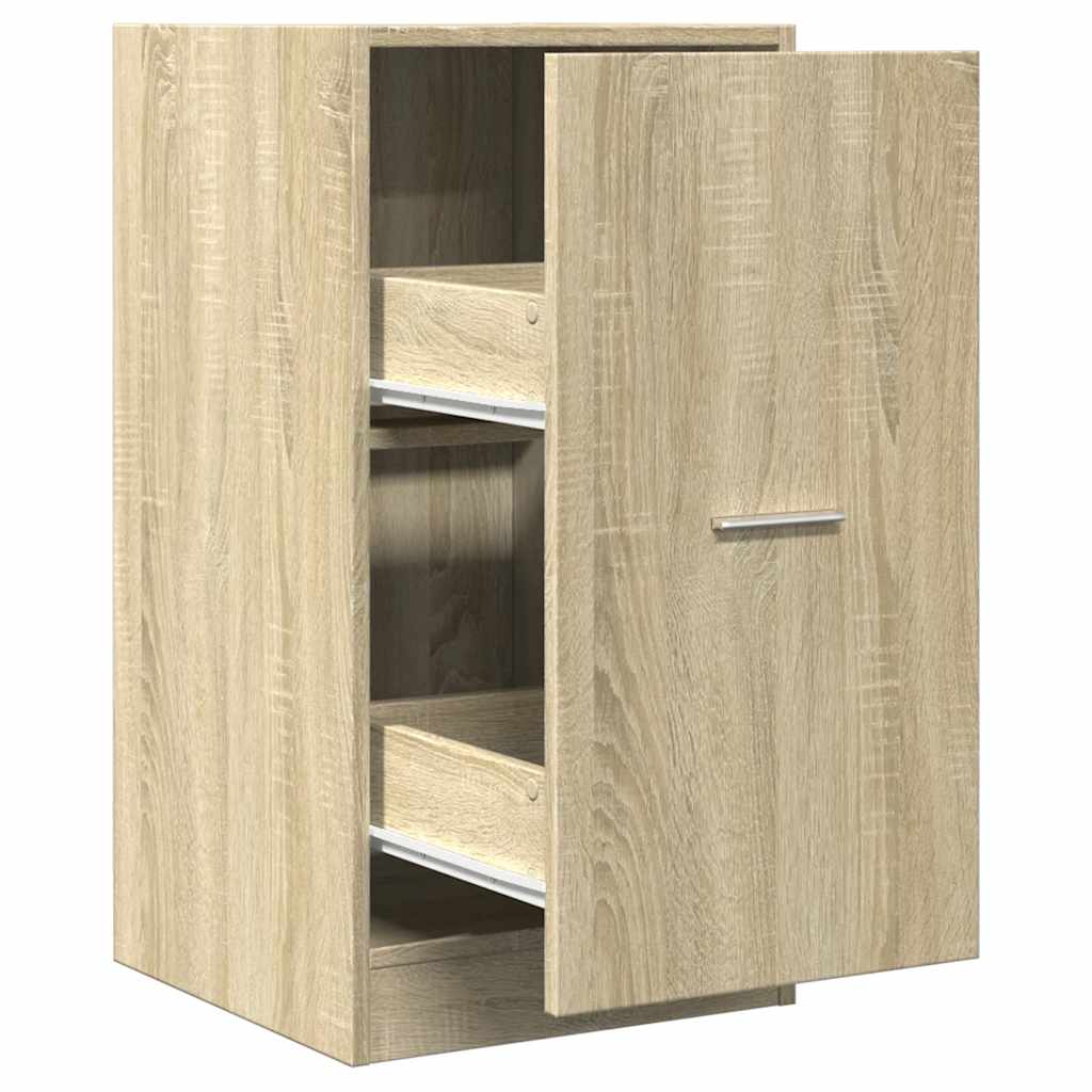 Armadietto da Farmacia Rovere Sonoma 40x41x77,5cm in Truciolato | homemem39