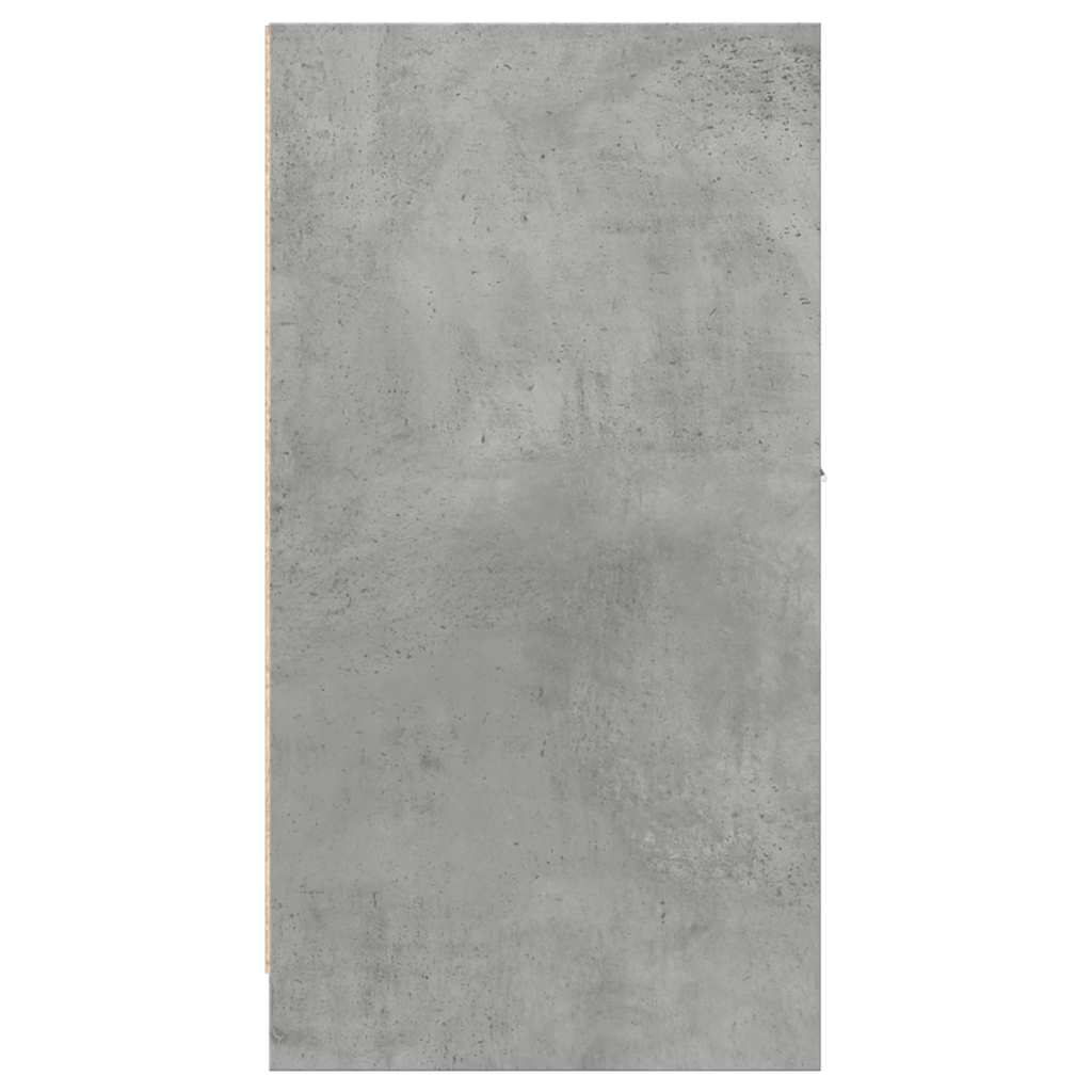 Armadietto da Farmacia Grigio Cemento 40x41x77,5 cm Truciolato | homemem39