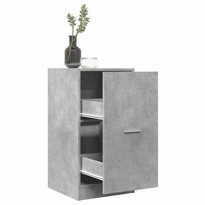 Armadietto da Farmacia Grigio Cemento 40x41x77,5 cm Truciolato | homemem39