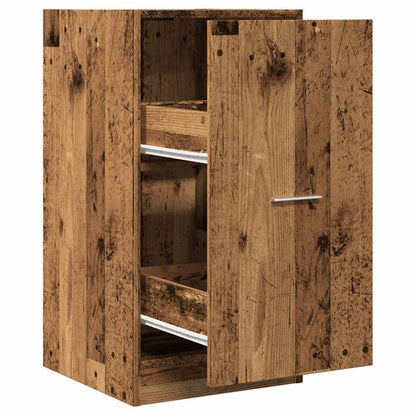 Armadietto da Farmacia Legno Vecchio 40x41x77,5cm in Truciolato