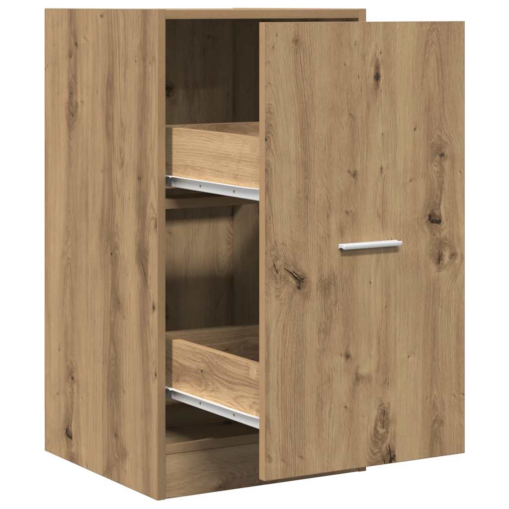 Armadietto da Farmacia Rovere 40x41x77,5 cm in Truciolato | homemem39
