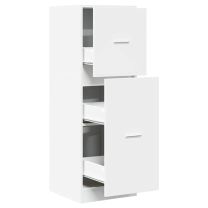 Armadietto da Farmacia Bianco 40x41x118 cm in Truciolato | homemem39