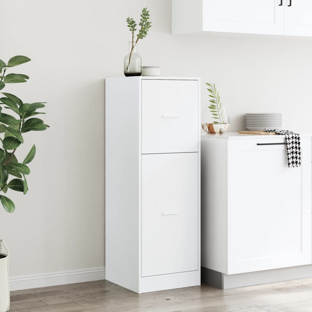 Armadietto da Farmacia Bianco 40x41x118 cm in Truciolato | homemem39