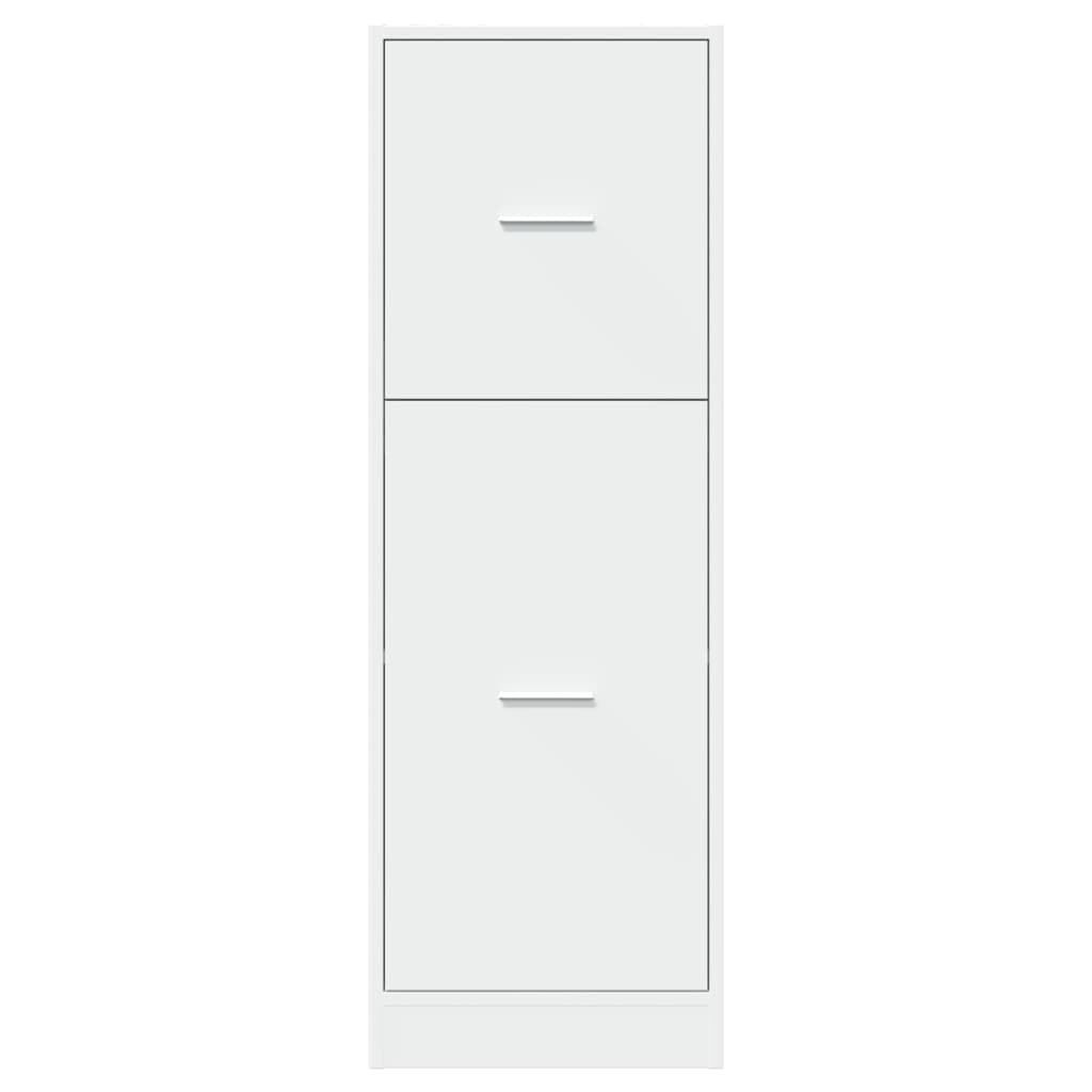 Armadietto da Farmacia Bianco 40x41x118 cm in Truciolato | homemem39