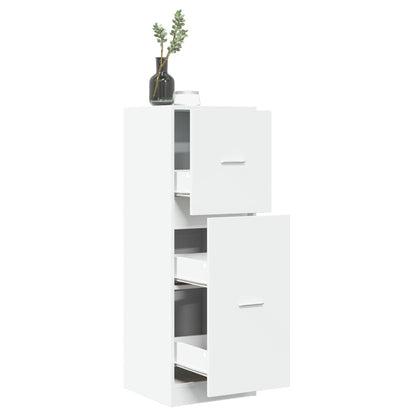 Armadietto da Farmacia Bianco 40x41x118 cm in Truciolato | homemem39