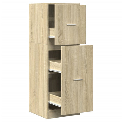 Armadietto da Farmacia Rovere Sonoma 40x41x118 cm in Truciolato | homemem39