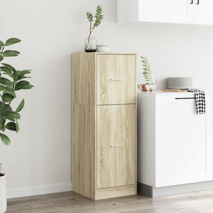 Armadietto da Farmacia Rovere Sonoma 40x41x118 cm in Truciolato | homemem39