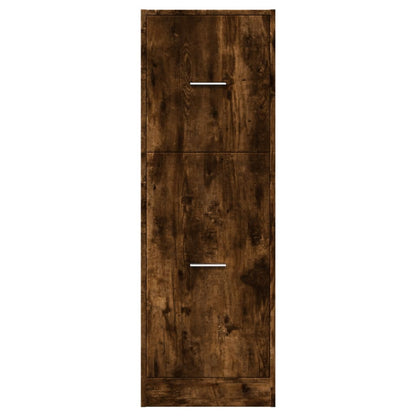 Armadietto da Farmacia Rovere Fumo 40x41x118 cm in Truciolato | homemem39