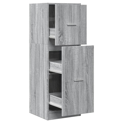 Armadietto da Farmacia Grigio Sonoma 40x41x118 cm in Truciolato | homemem39