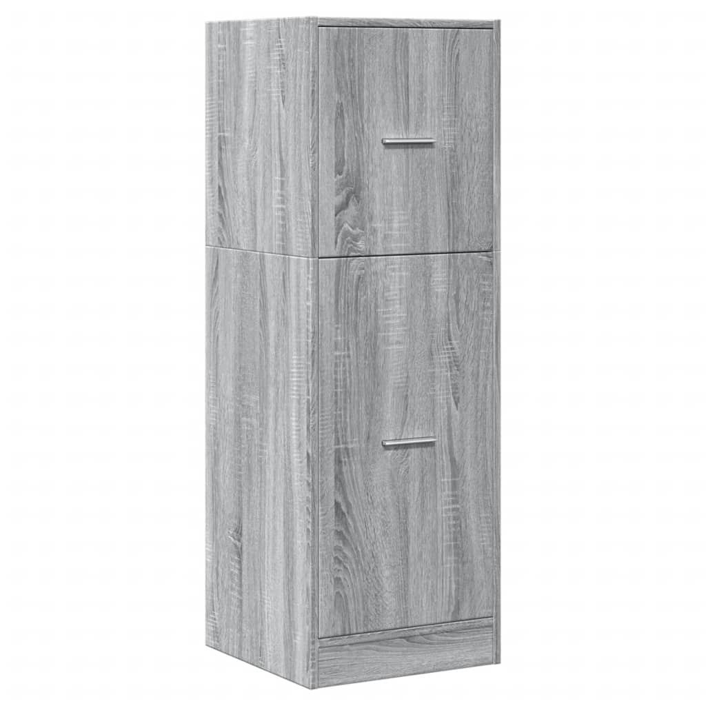 Armadietto da Farmacia Grigio Sonoma 40x41x118 cm in Truciolato | homemem39