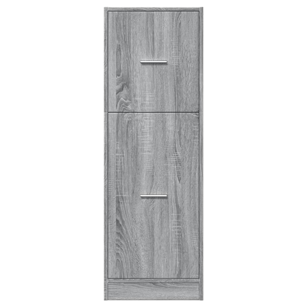 Armadietto da Farmacia Grigio Sonoma 40x41x118 cm in Truciolato | homemem39
