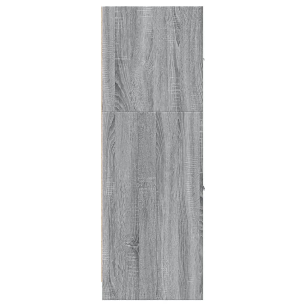 Armadietto da Farmacia Grigio Sonoma 40x41x118 cm in Truciolato | homemem39