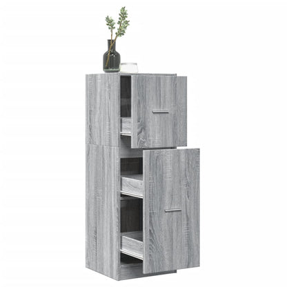 Armadietto da Farmacia Grigio Sonoma 40x41x118 cm in Truciolato | homemem39