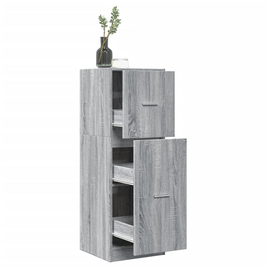 Armadietto da Farmacia Grigio Sonoma 40x41x118 cm in Truciolato | homemem39