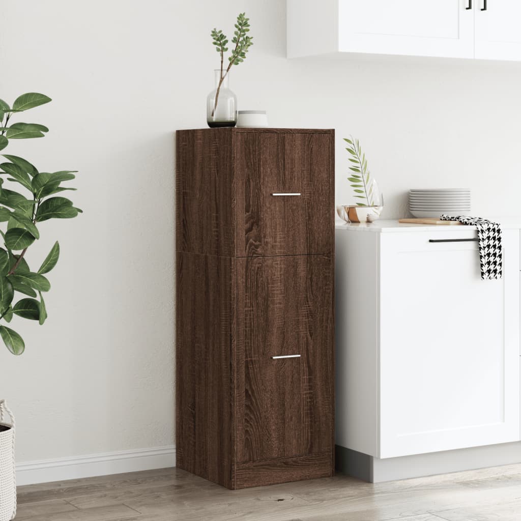 Armadietto da Farmacia Rovere Marrone 40x41x118 cm Truciolato | homemem39