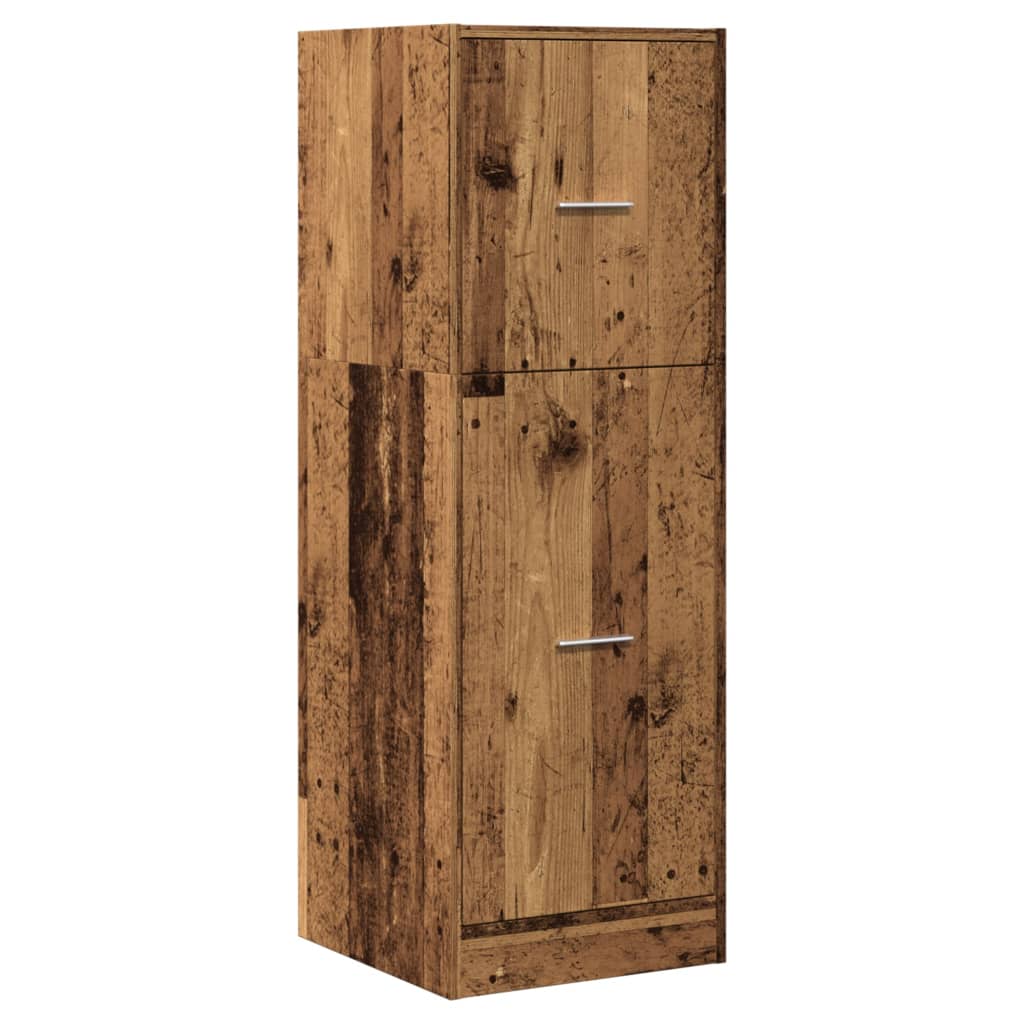 Armadietto da Farmacia Legno Vecchio 40x41x118 cm in Truciolato | homemem39