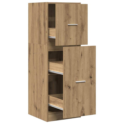Armadietto da Farmacia Rovere 40x41x118 cm in Truciolato