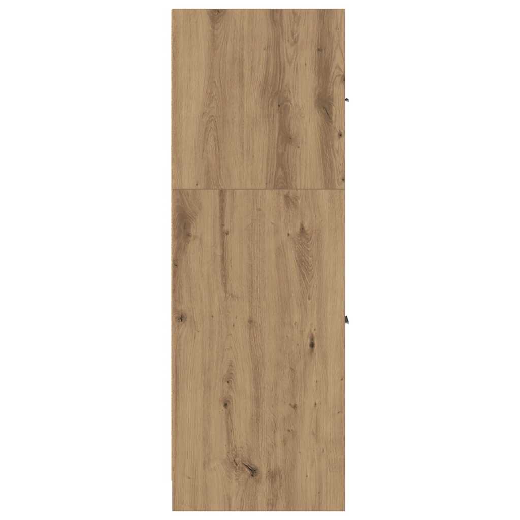Armadietto da Farmacia Rovere 40x41x118 cm in Truciolato | homemem39