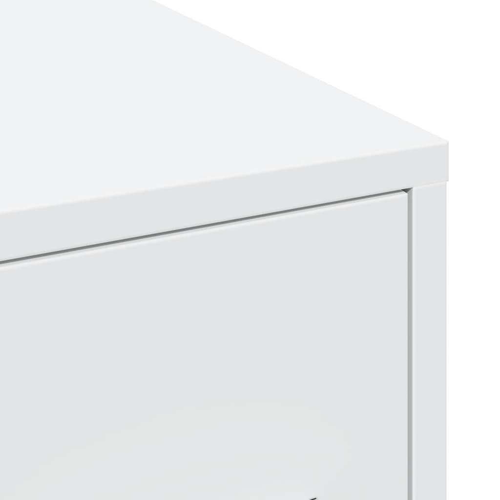 Armadietto da Bagno Stretto con Ruote Bianco in Truciolato | homemem39