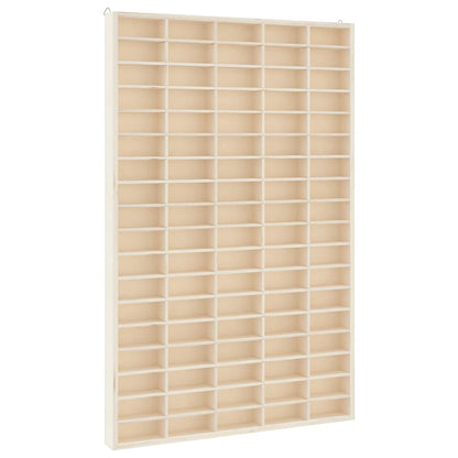 Vetrina da collezione in legno con 90 scomparti 50,5x4,5x79 cm | homemem39