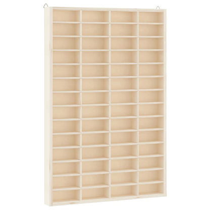 Vetrina da collezione in legno con 56 scomparti 40x4,5x60cm | homemem39