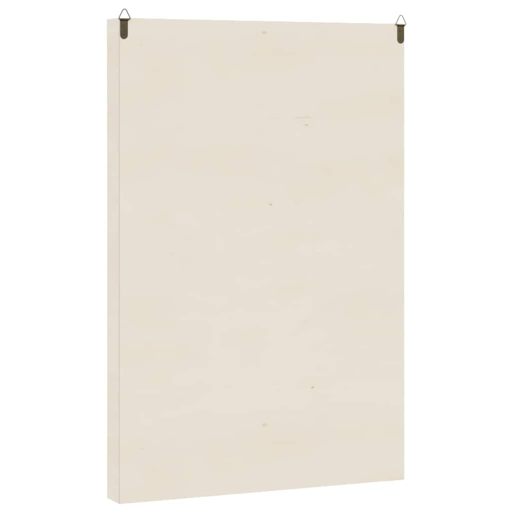 Vetrina da collezione in legno con 56 scomparti 40x4,5x60cm | homemem39
