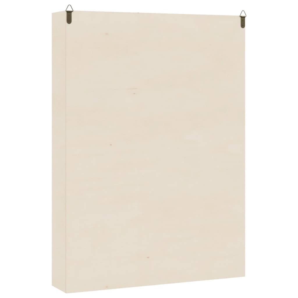 Teca da Collezione in Legno con 6 Ripiani 40x8,5x55 cm | homemem39