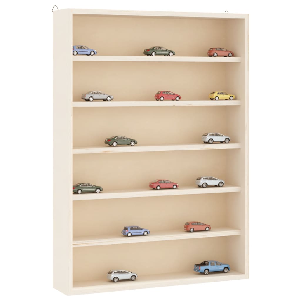 Teca da Collezione in Legno con 6 Ripiani 40x8,5x55 cm | homemem39