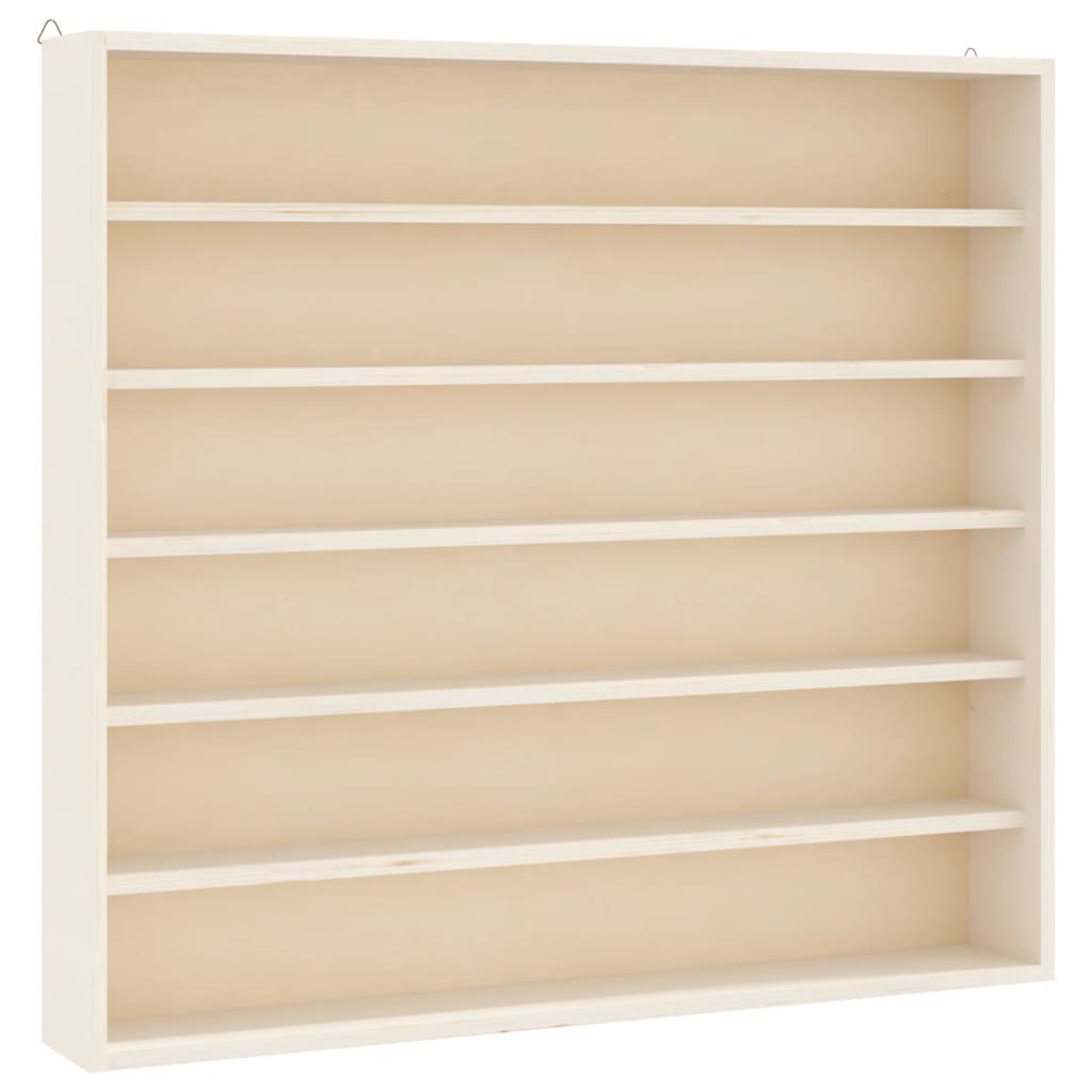 Teca da Collezione in Legno con 6 Ripiani 60x8,5x55 cm | homemem39