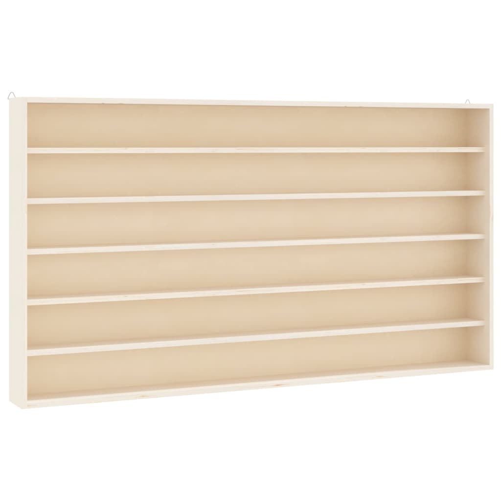 Teca da Collezione in Legno con 6 Ripiani 80x8,5x55 cm | homemem39