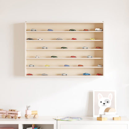 Teca da Collezione in Legno con 6 Ripiani 80x8,5x55 cm | homemem39