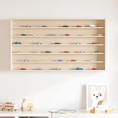 Teca da Collezione in Legno con 6 Ripiani 100x9x55 cm | homemem39