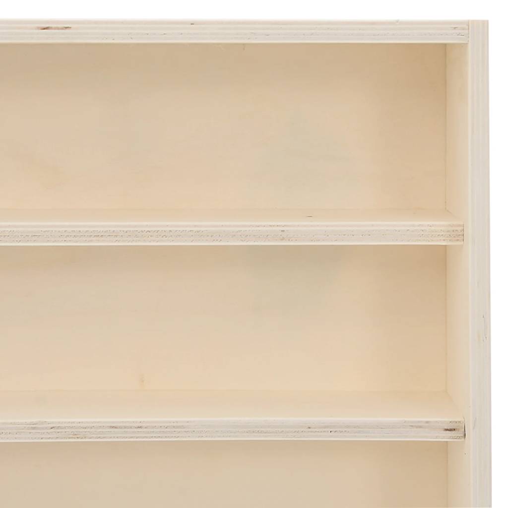 Teca da Collezione in Legno con 6 Ripiani 100x9x55 cm | homemem39
